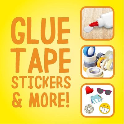 Goo Glue &amp; Tape Adhesive Remover - 4 Ounce Removes Adhesives Stickers Crayon Gum Window Decals Glitter Labels and More