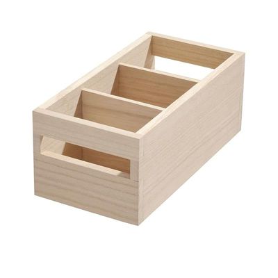 Interdesign Wood Handled Packet Organizer 10 x 5 4 inch