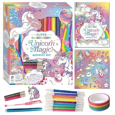 Hinkler Super Kaleidoscope Unicorn Magic Activity Kit