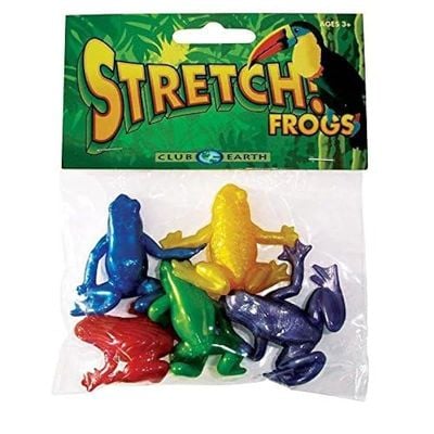 Club Earth Stretchy Frogs Toy