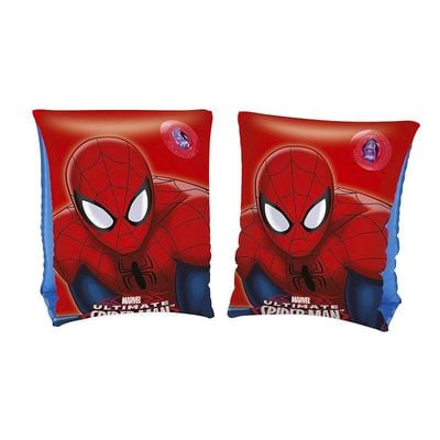 Bestway Spider-Man Armband Floaties, Red ,S ,98001-17