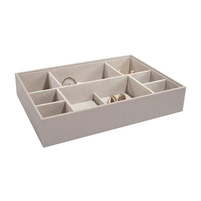 Stackers Supersize Jewellery Box, Taupe