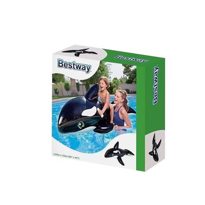Bestway Jumbo Whale Kids Ride-On Pool Float