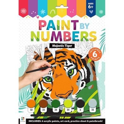 Hinkler Majestic Tiger Paint By Numbers Kit