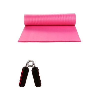 Non-Slip Yoga Mat And Hand Grip