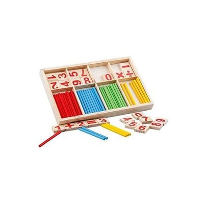 Wooden Counting Math Game Toy