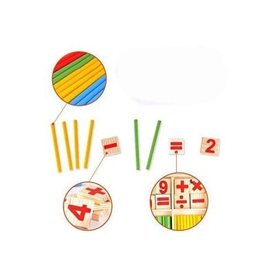 Wooden Counting Math Game Toy