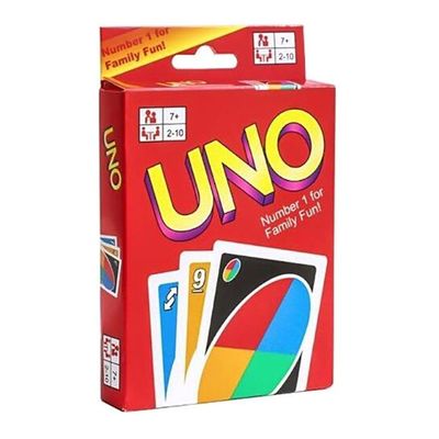 Uno Family Fun Card Game 8.8 x 5.6centimeter