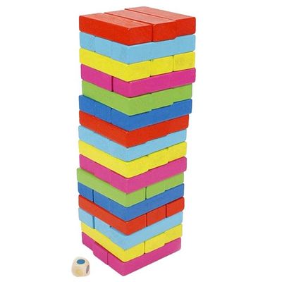 48 Colour Cascading Block Stacking Game