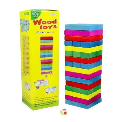 48 Colour Cascading Block Stacking Game