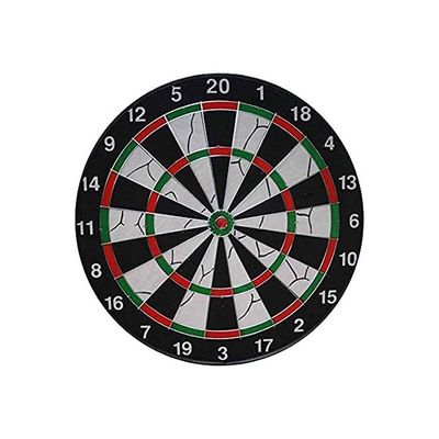 Dart Board With Darts