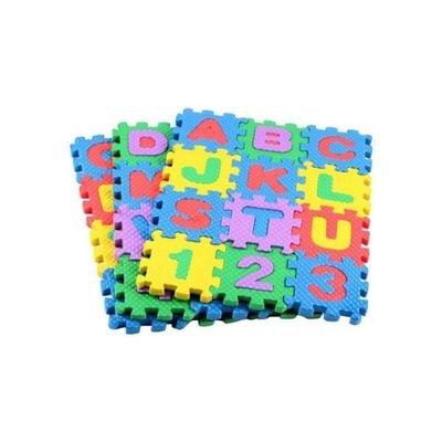 36-Piece Play Mat Puzzle Set