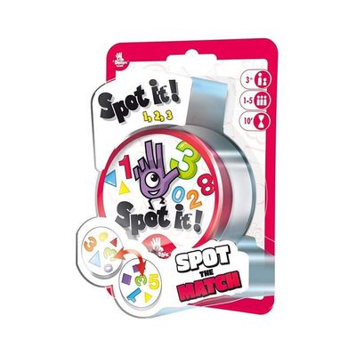 Spot It. 123 Match Card Game SP615