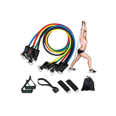 Resistance Bands Set With Handles 2 x 11 x 8inch