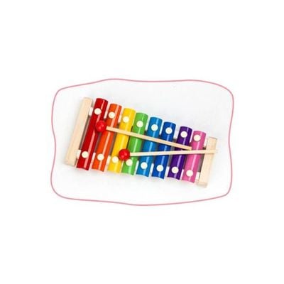 Wooden Frame Xylophone Toy