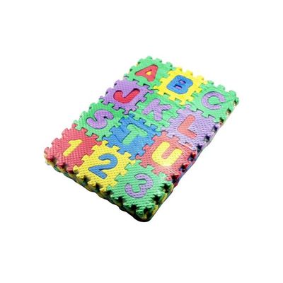 36-Pieces Alphabet Numbers Brain Teaser Puzzle 32 x 32cm