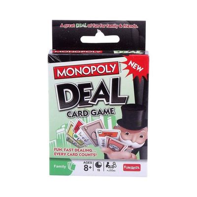 110-Piece Deal Monopoly Card Game Set