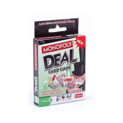 110-Piece Deal Monopoly Card Game Set