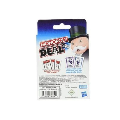 U-NO Monopoly Deal Theme Card Game