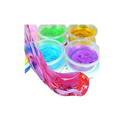 12-Piece Cyrstal Non-Toxic Slime Kit