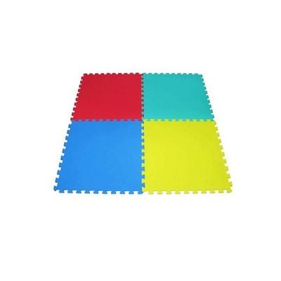 4-Piece Foam Puzzle Floor Mat 