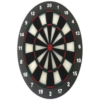 Durable Molded Plastic Safety Dart Board With Hanger Hook