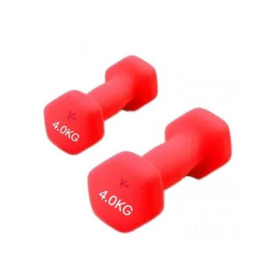 2-Piece Weight Lifting Training Dumbbell Set 2 x 4kg 2-Piece Weight Lifting Training Dumbbell Set 2 x 4kg