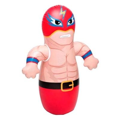 3D Wrestler Inflatable Bop Bag 91 x 41cm