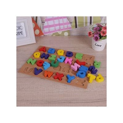 Wooden Puzzle Alphabet Letters Toy