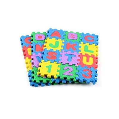 36-Piece Alphabet Puzzle Mat Set