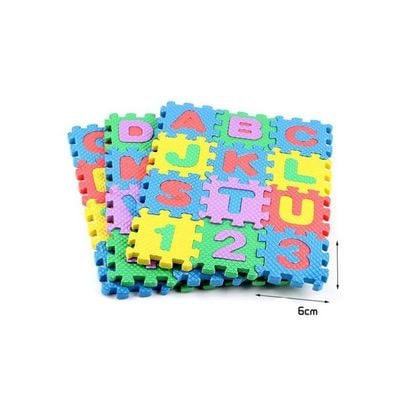 36-Piece Alphabet Puzzle Mat Set