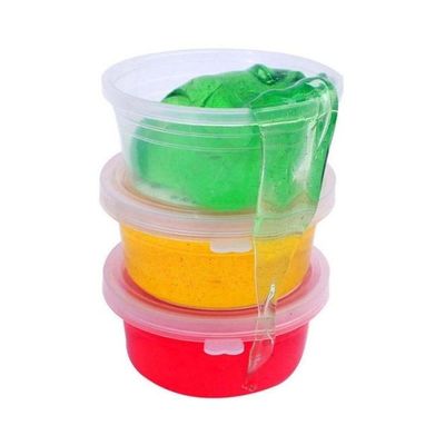 Box Of 12 Soft Slime Toy Magic Colorful Clay