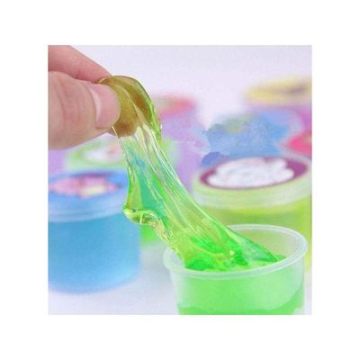 Box Of 12 Soft Slime Toy Magic Colorful Clay