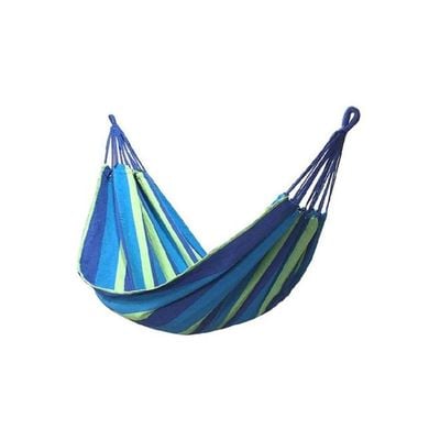 Striped Hammock Blue/Green 280x80cm