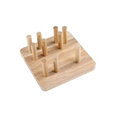 Wooden Geometric Sorting Building Blocks Set 3+ Years