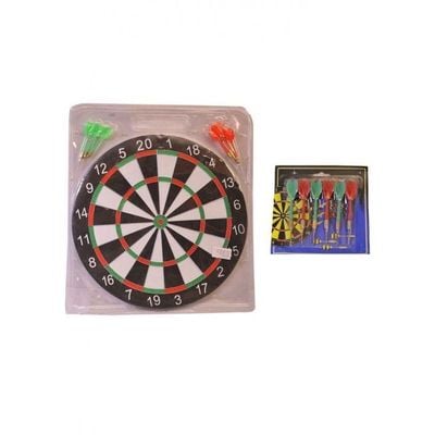 2-Piece Double Face Darts Board Set 15inch