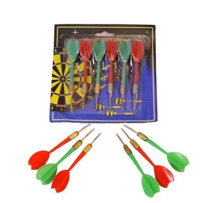 2-Piece Double Face Darts Board Set 15inch