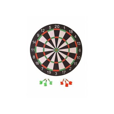 2-Piece Double Face Darts Board Set 15inch