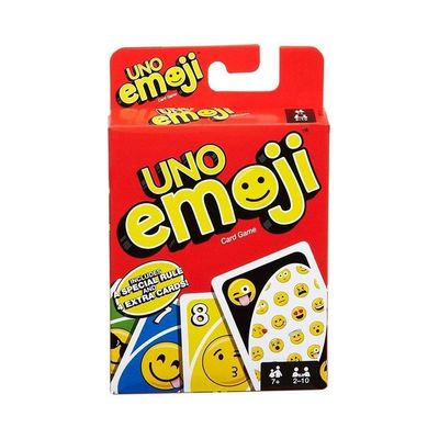 UNO Card Game Emoji Theme 11.6 x 9 x 1.9cm