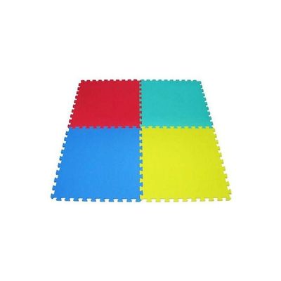 4-Piece Exercise Foam Mat Puzzle Set