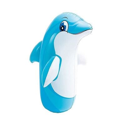 3D Dolphin Inflatable Bop Bag 97x61cm