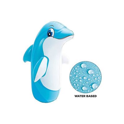 3D Dolphin Inflatable Bop Bag 97x61cm