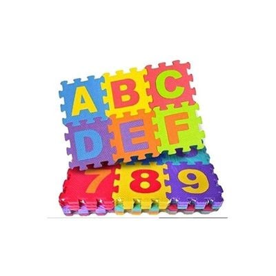 36-Piece Foam ABC Tiles Puzzle