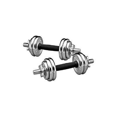 Chrome Dumbbell Set 15kg