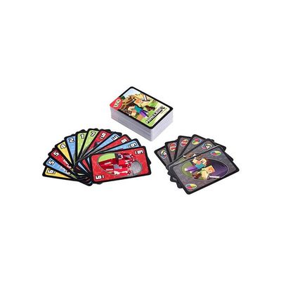 UNO Minecraft Characters Card Game FPD61 14.5 x 9.19 x 2.01cm