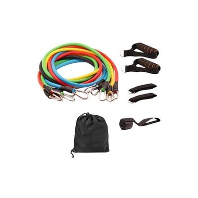 11- Pieces Yoga Stretch Band Set