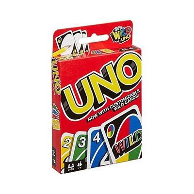 UNO Card Game Customizable with Wild Cards 1x5inch