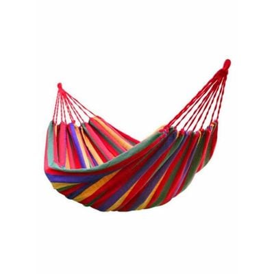 Portable Hang Bed Hammock Multicolour 200 x 80cm