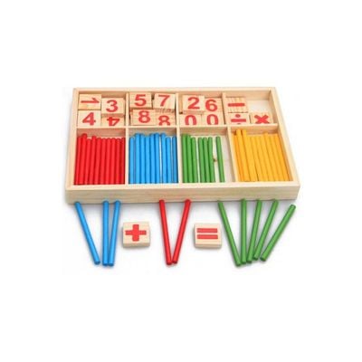 Wooden Counting  Stick Early Learning Mathematical Toy