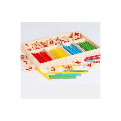 Wooden Counting  Stick Early Learning Mathematical Toy